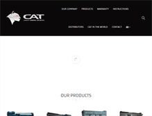 Tablet Screenshot of cat-laser.com